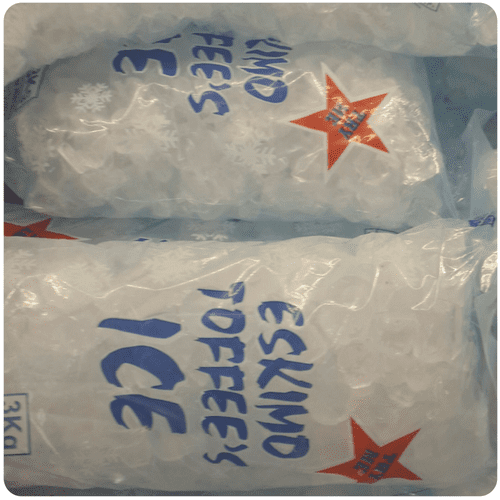 Eskimo toffee's ice bag 3kg