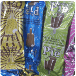 Caramel crunch, snow pie vanilla, strawberry, mint Choc