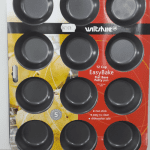 Flat base patty pan 12 cups