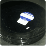 Harena noir black soup plate 16cm