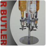 Tot dispenser 4 bottle rotary