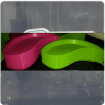 Formosa goodies plate pink or green