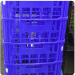 Regent blue glass crate 30 compartments