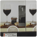 Consol red wine glasses 4pc