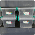 H.L. multi rectangle storage box 1L